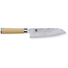 Shun Classic White Santokumes 18 cm