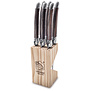 Steakmessen Premium Line Dark Wood 1.8 mm 6-delig