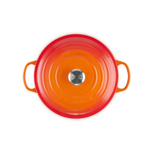 Le Creuset Signature Ronde Braadpan Oranje-Rood 26 cm