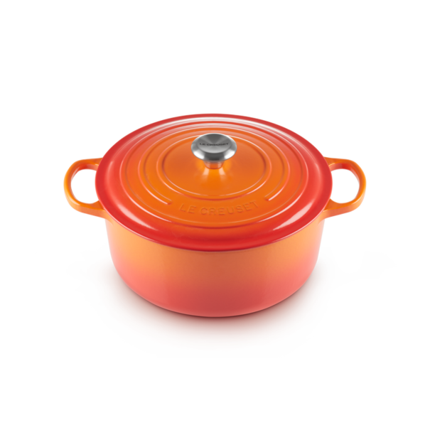 Le Creuset Signature Ronde Braadpan Oranje-Rood 28 cm