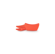 Le Creuset Siliconen Handgrepen Oranje-Rood - set met 2 stuks