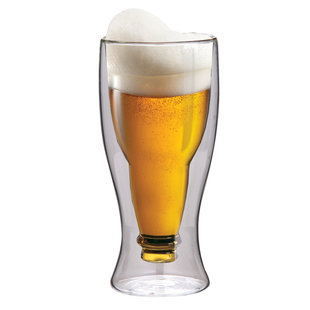 Dubbelwandig Glas Bier 350 ml