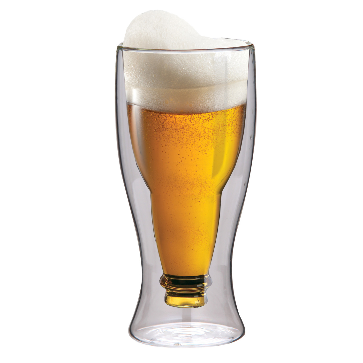 Maak plaats smeren maagpijn Maxxo Dubbelwandig Glas Bier 500 ml | Groot assortiment Maxxo glazen -  Kookwinkel Van Erp