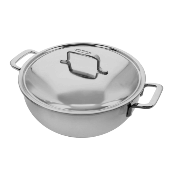 Demeyere Intense 5 Conische Braadpan met Deksel 28 cm