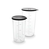 Bekerset Glas 400 ml en 700 ml