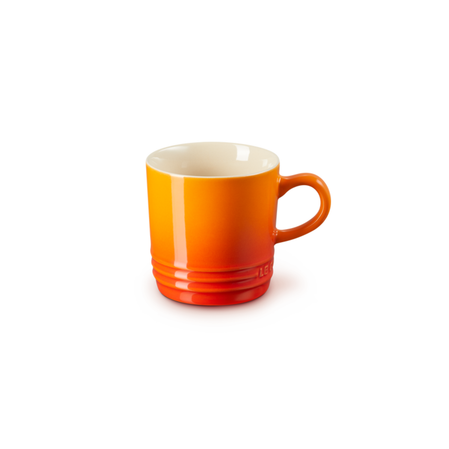 Door jaloezie Uittreksel Le Creuset Koffiemok Oranje-Rood 200 ml | Groot assortiment Le Creuset -  Kookwinkel Van Erp