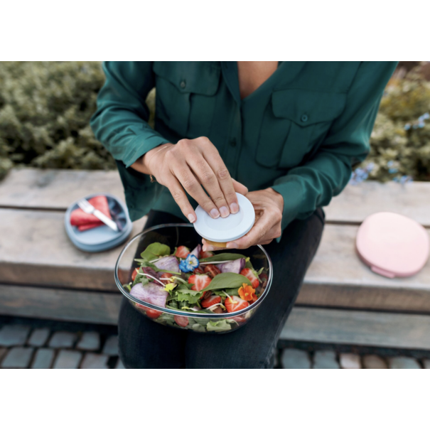 Mepal Ellipse Saladebox Nordic Pink