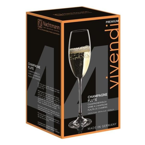 Nachtmann Vivendi Champagneflute 272 ml – set met 4 stuks