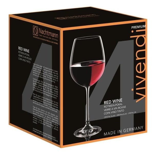 Nachtmann Vivendi Rode Wijnglas 727 ml – set met 4 stuks