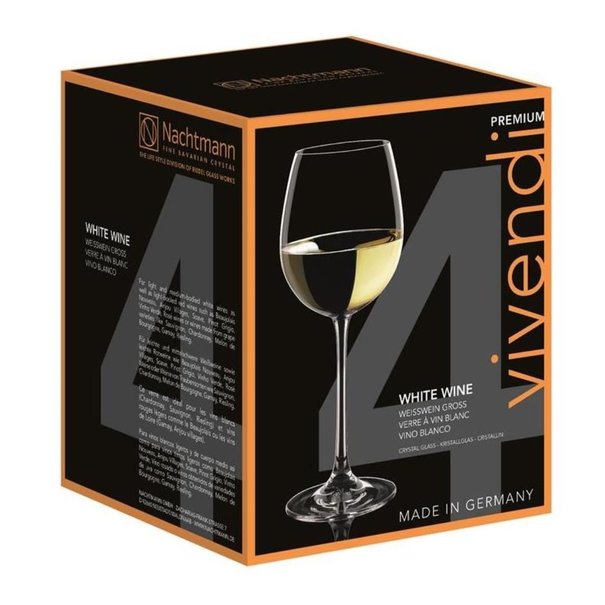 Nachtmann Vivendi Witte Wijnglas 474 ml – set met 4 stuks