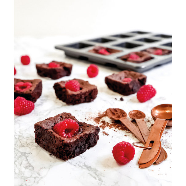 Masterclass Brownievorm 34 x 26 cm - 12-delig