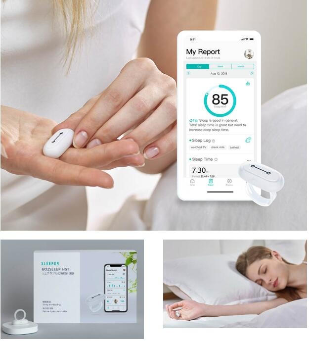 GO2SLEEP SE met Vingertop-optie | Slaaptracker - Apneu tracker * - English version