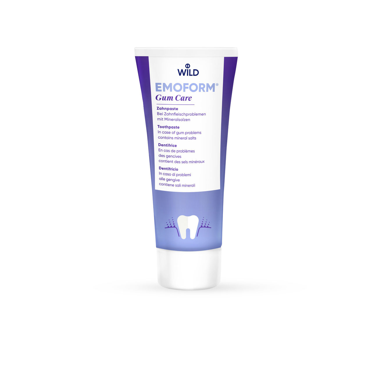 Emorform GUM CARE Tandpasta zonder Fluor bij tandvleesproblemen