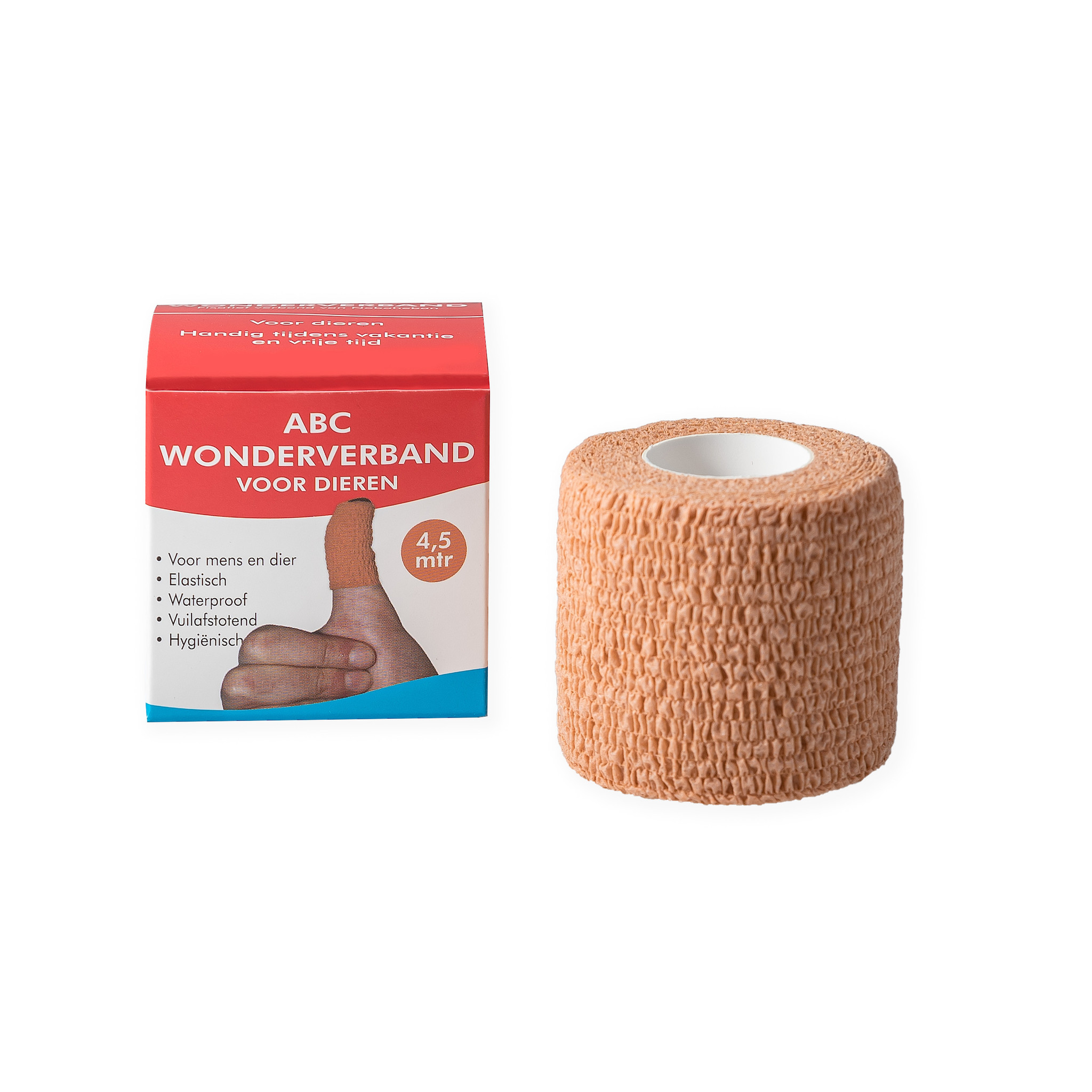 ABC Wonderverband BRUIN voor Dieren