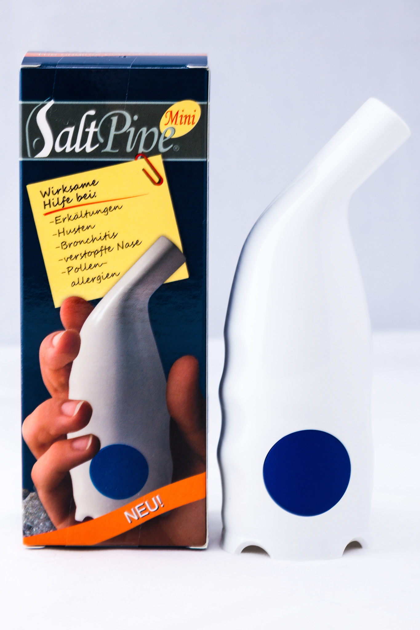 Saltpipe Zoutinhalator Mini - 20 gr | Uw mobiele  zout therapie