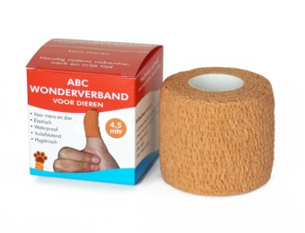 ABC Wonderverband BRUIN voor Dieren