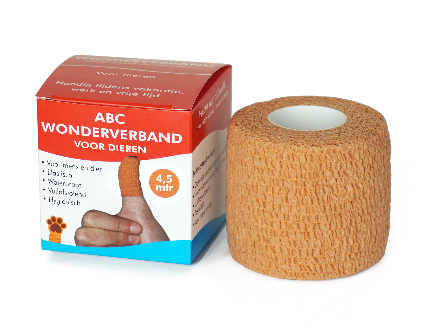 ABC Wonderverband BRUIN voor Dieren
