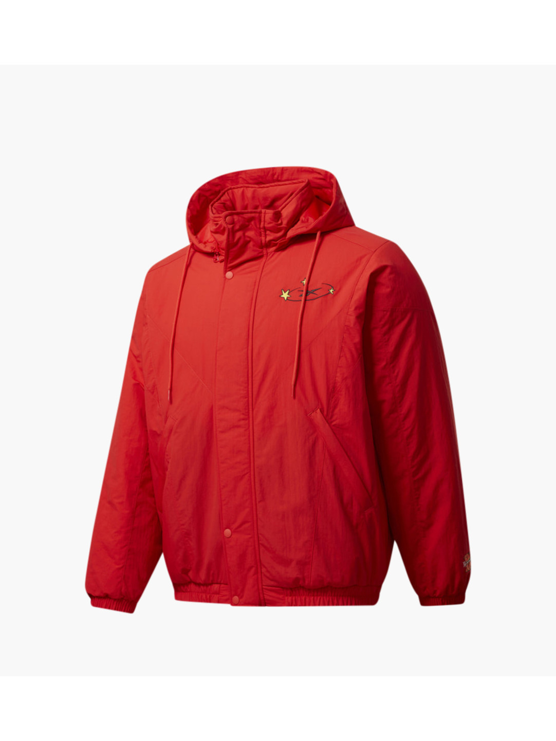 red reebok jacket