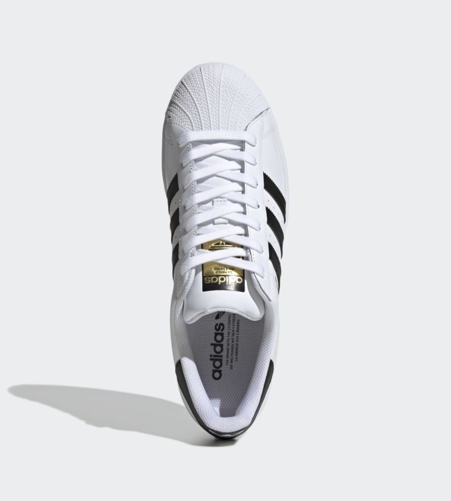 adidas superstar white core black