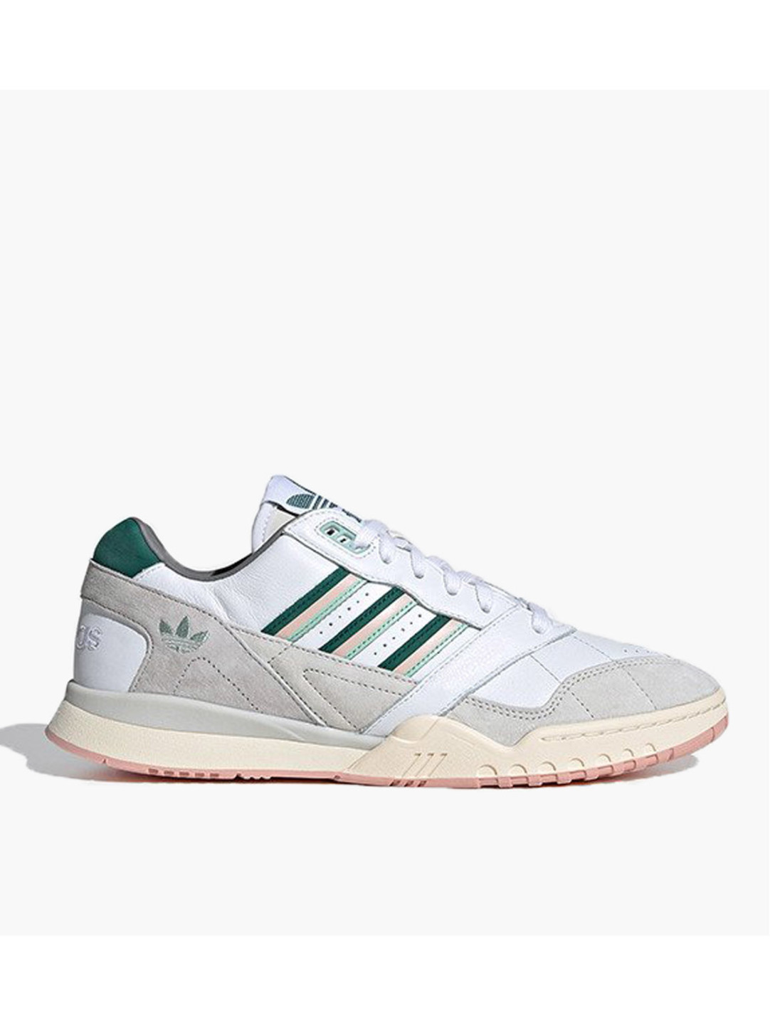 white pink and green adidas