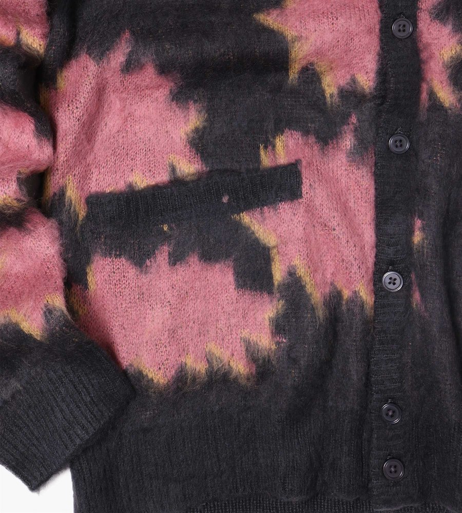 obey crackle cardigan