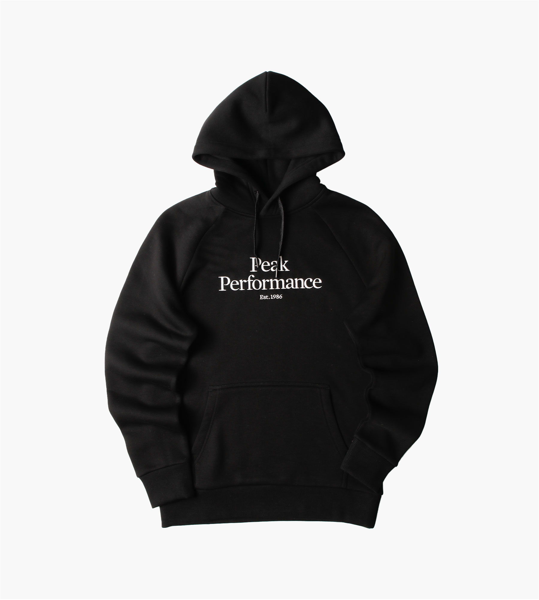 peak performance hoodie black