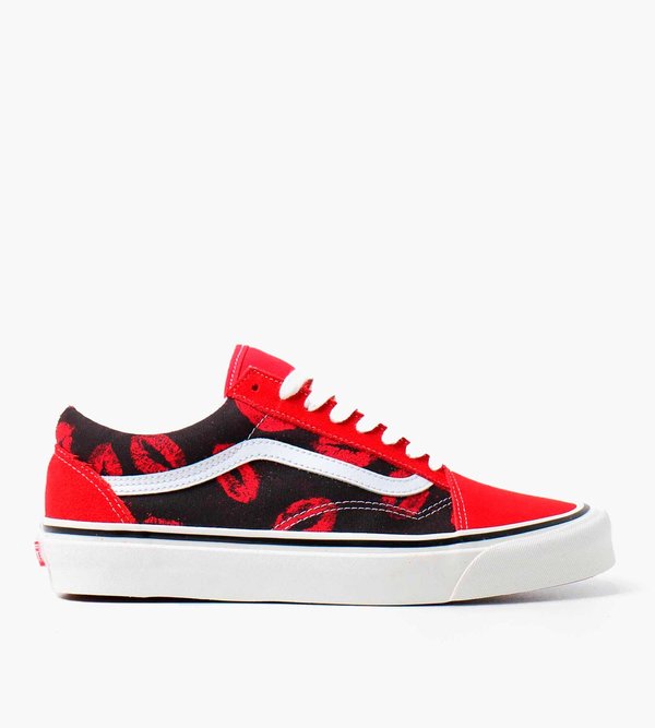 vans red womens