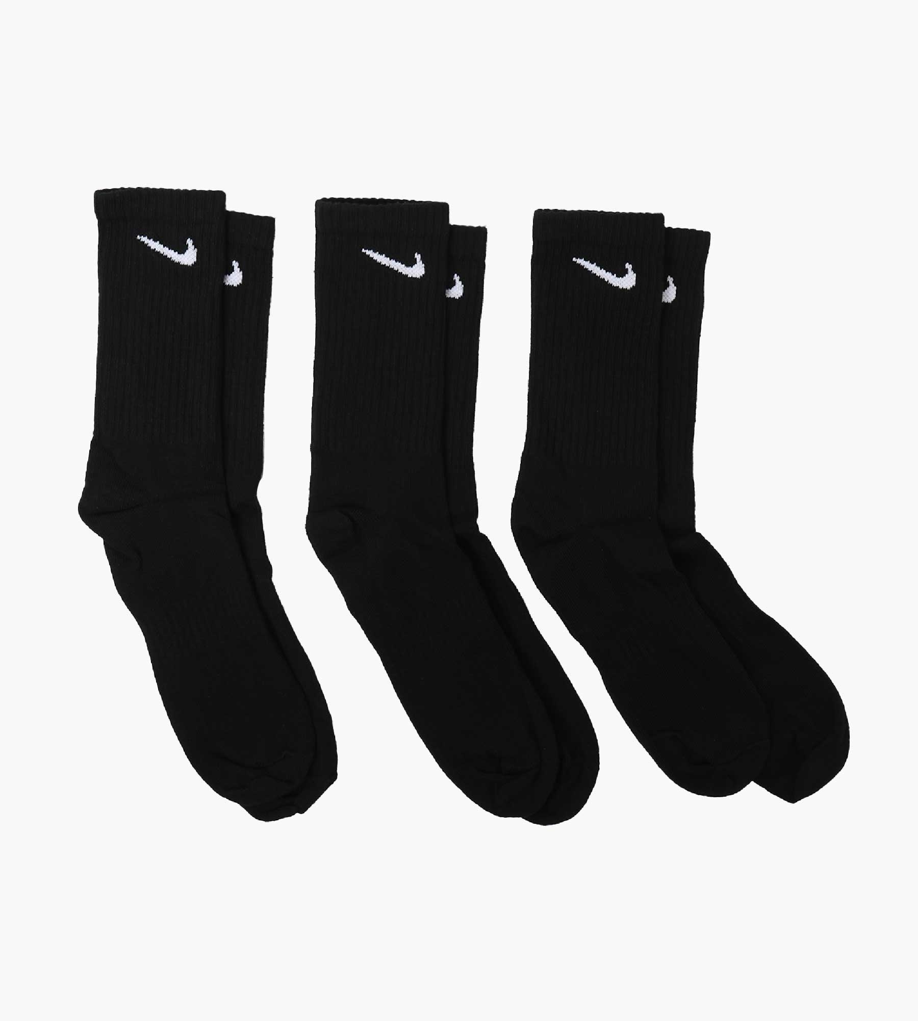 nike everyday socks black