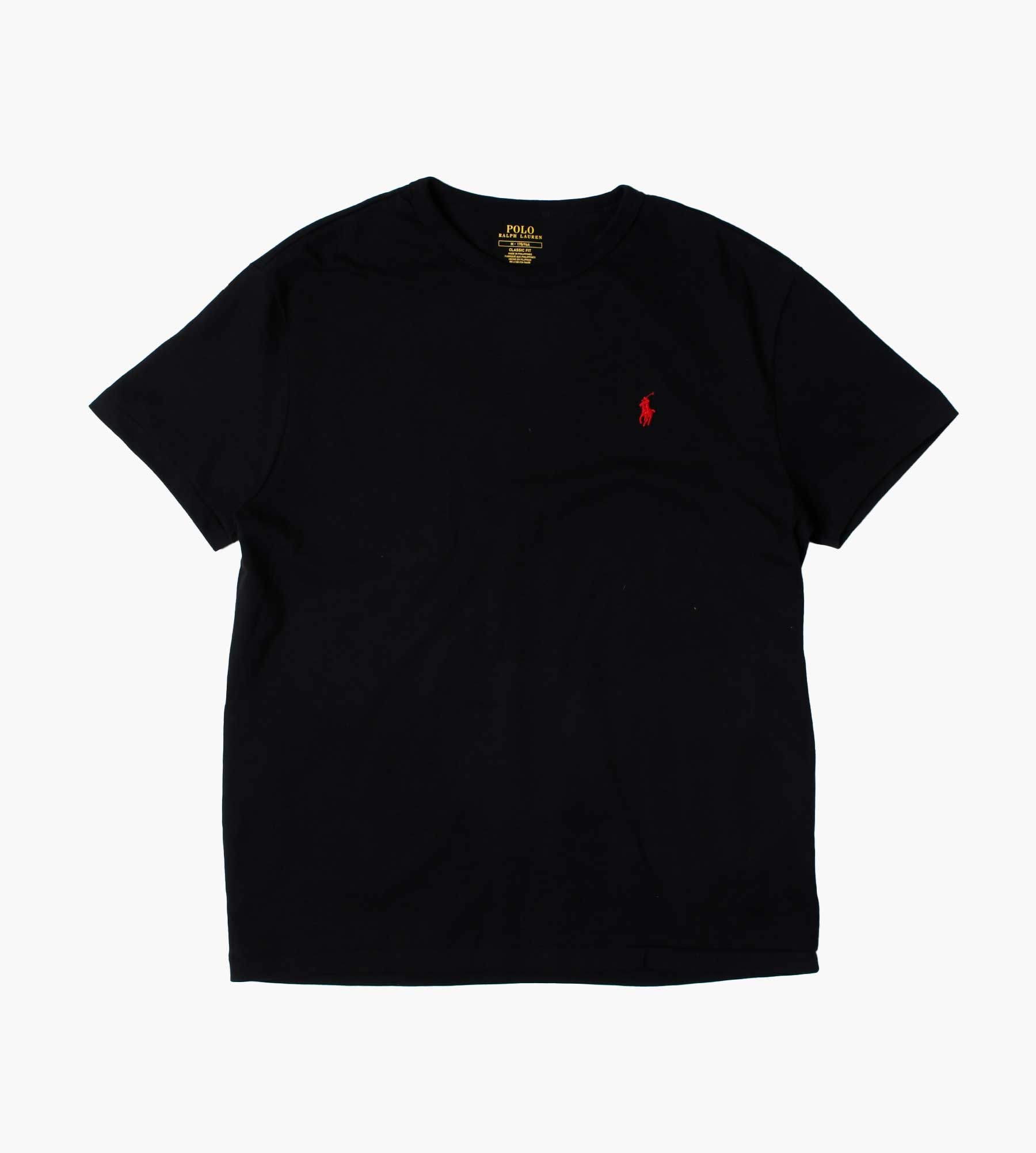 ralph lauren black tee shirt