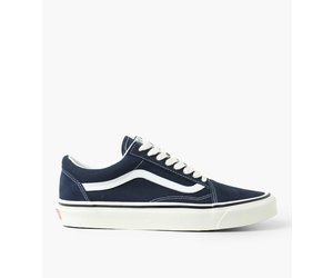 navy vans size 6