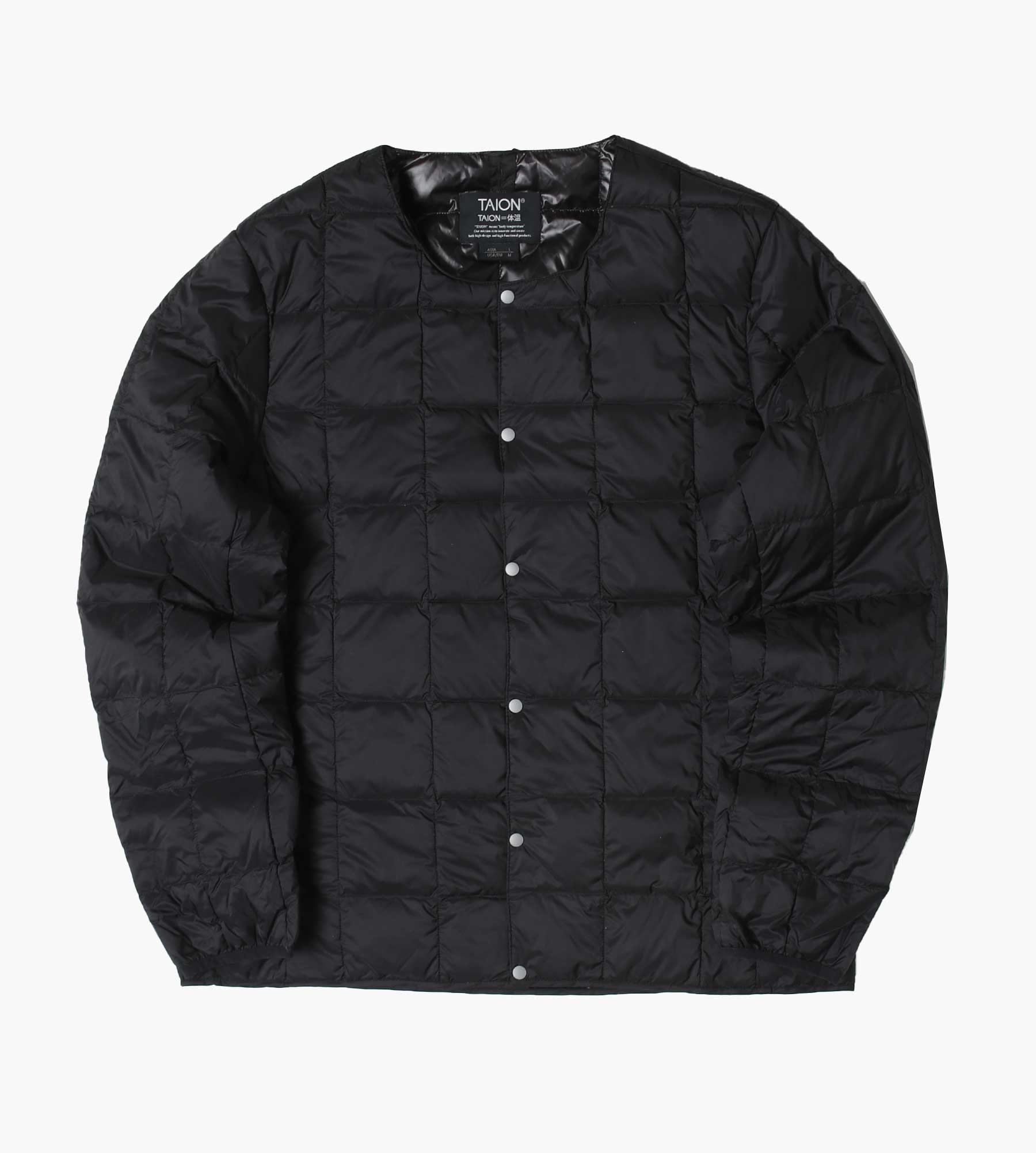 black button down jacket