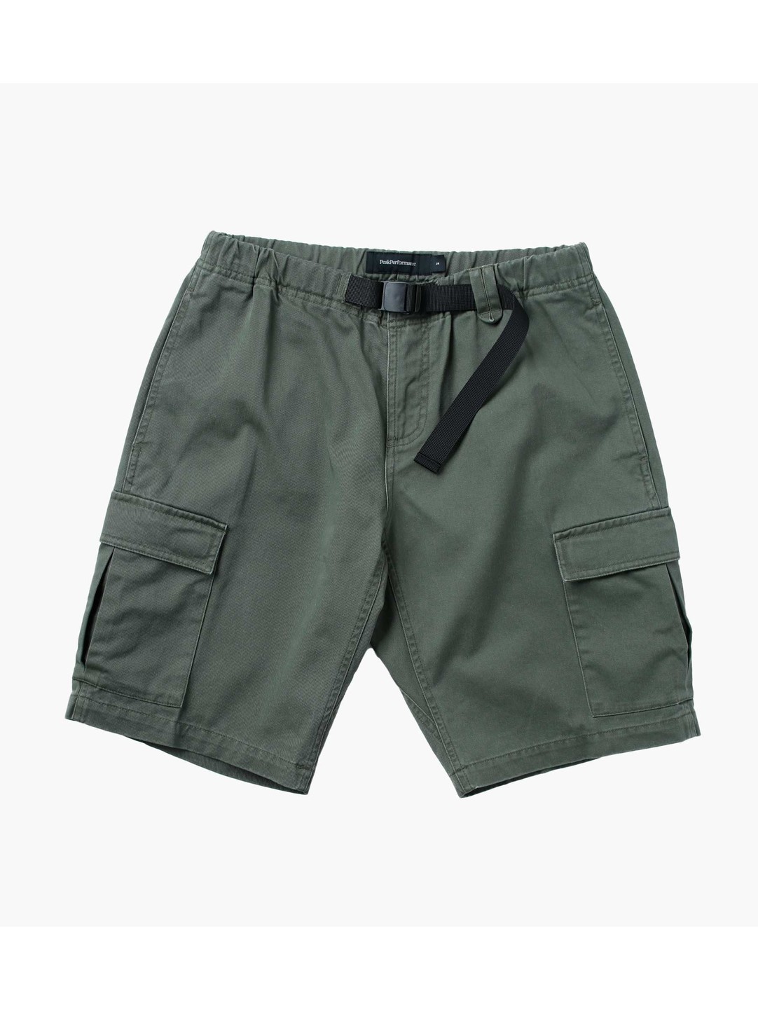 M Cotton Cargo Shorts Pine Needle 
