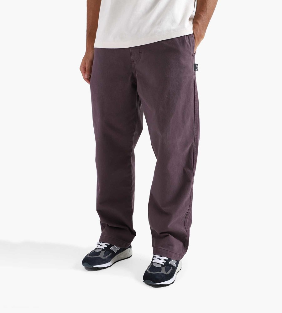 Stussy Stussy Brushed Beach Pant Wine