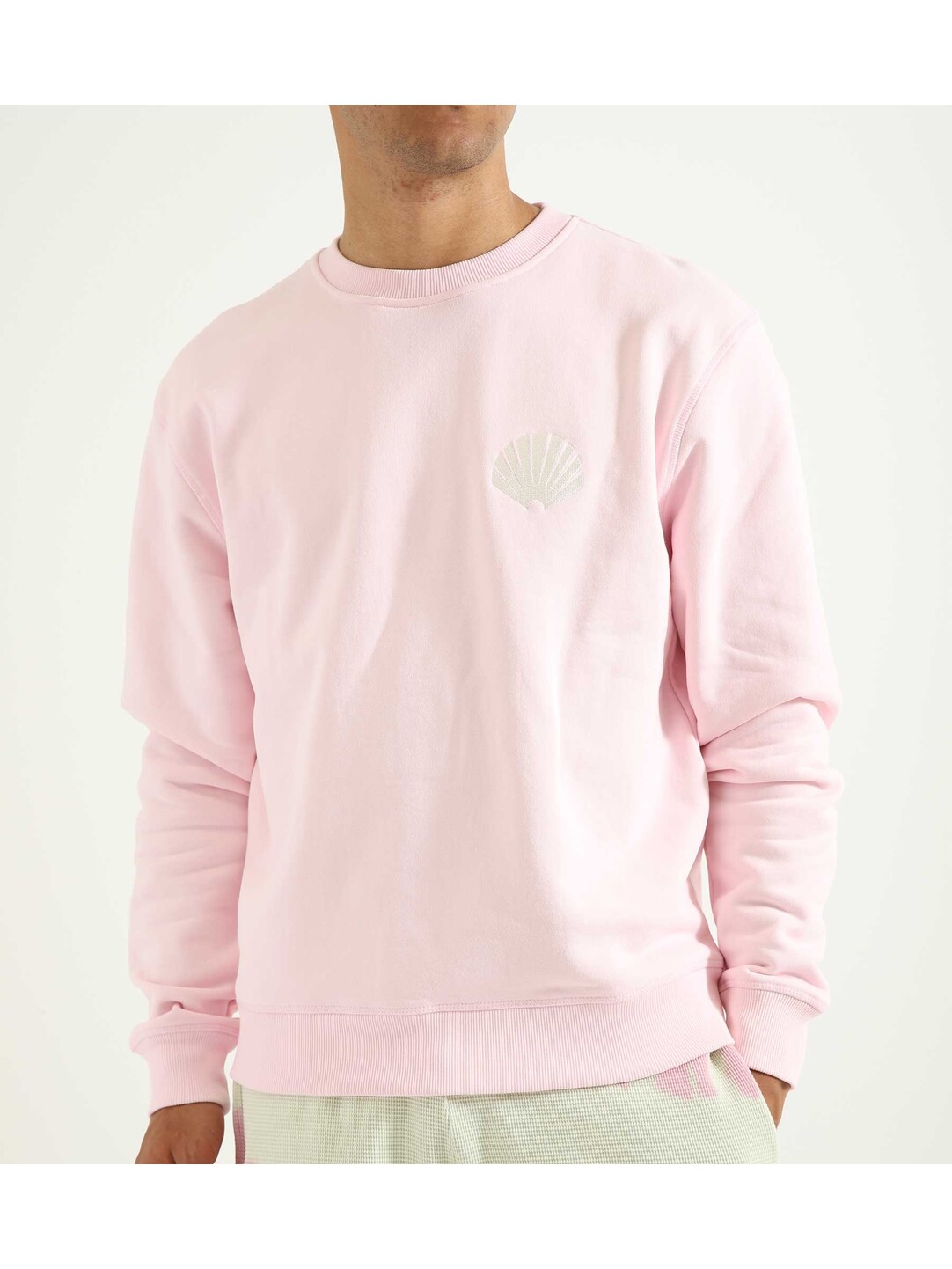 New Amsterdam Surf Association Logo Sweat Pink - Baskèts Stores