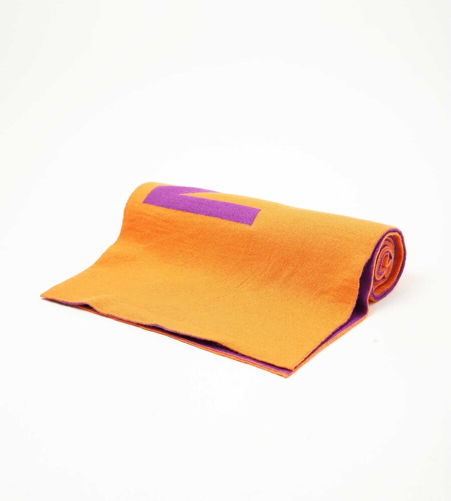 New Amsterdam Surf Association Name Scarf Orange Purple - Baskèts