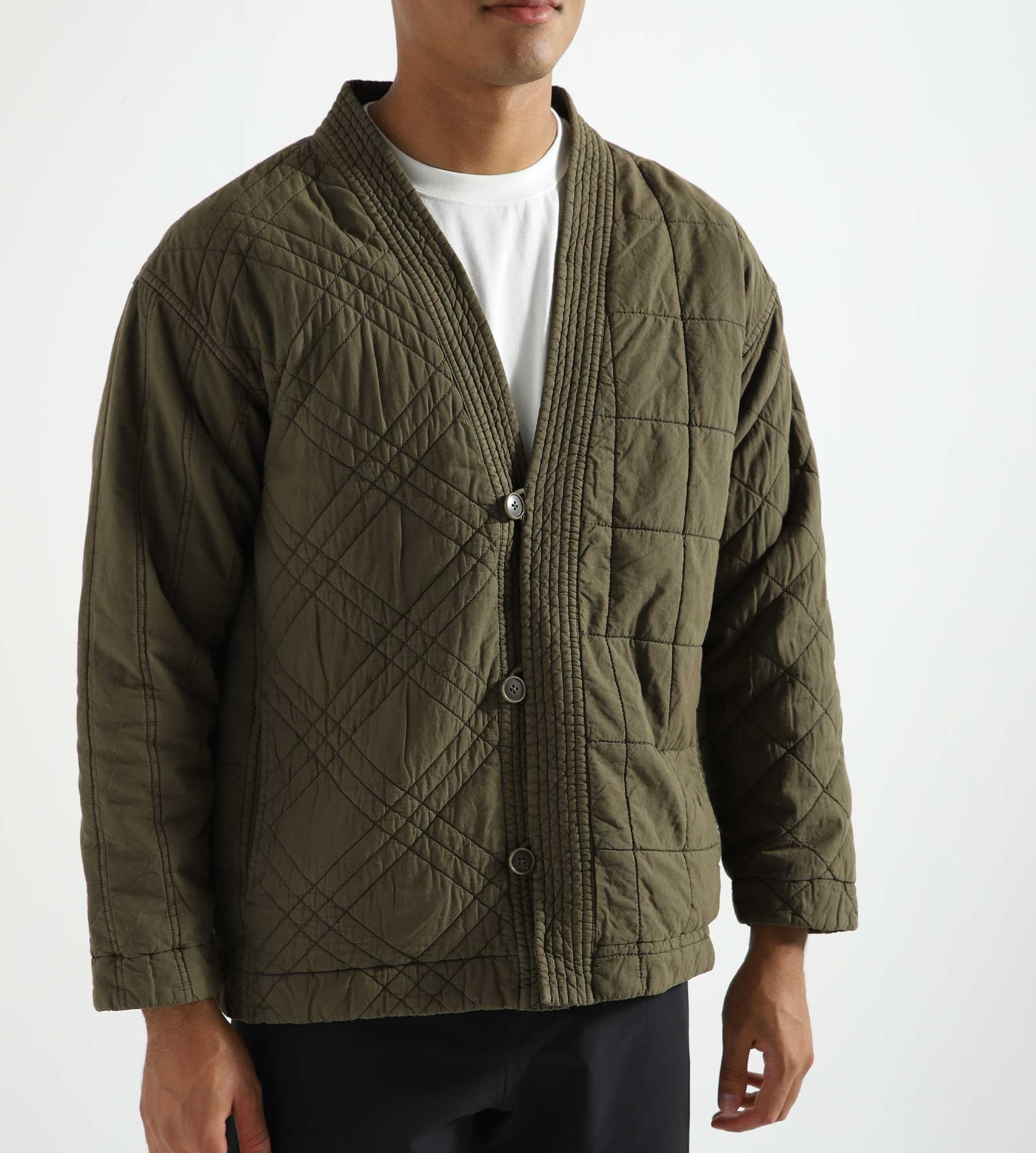 Snow Peak UCCP Quilting Jacket Olive - Baskèts Stores Amsterdam