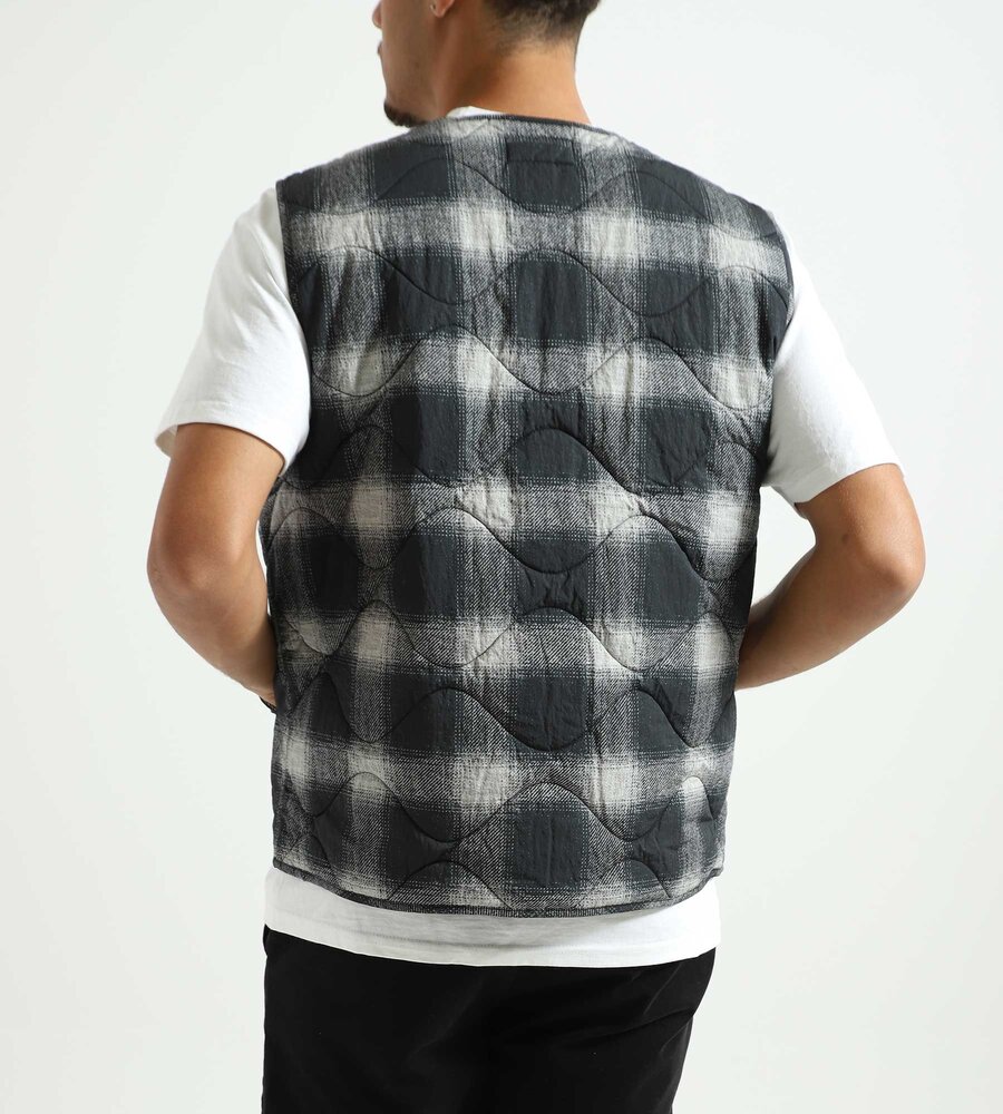 Supreme Reversible Shadow Plaid Vest+sma-laigle.fr