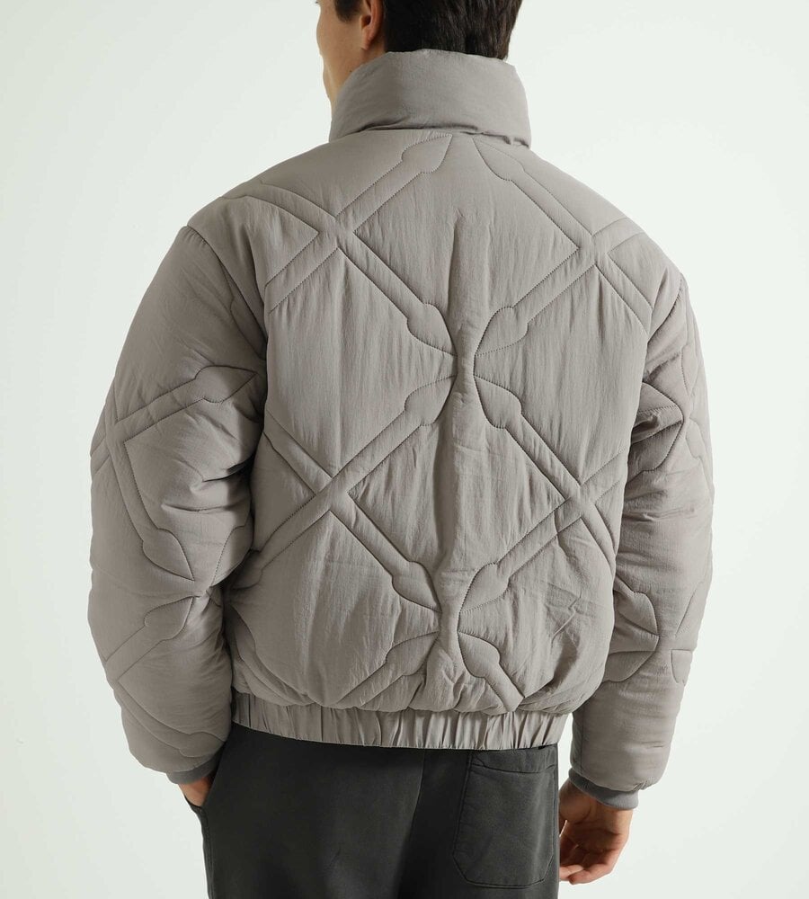 Jackets Daily Paper Ricole Puffer Jacket UNISEX Grey Flannel