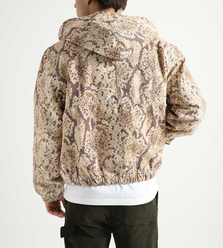 Stussy Canvas Insulated Work Jacket Python   Baskèts Stores Amsterdam