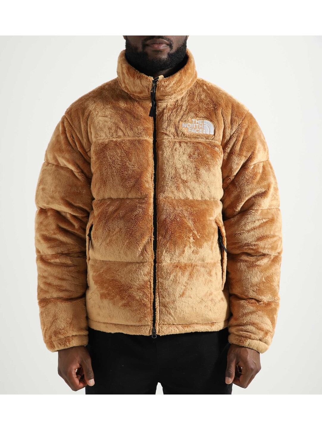 supreme north face fur nuptse M-