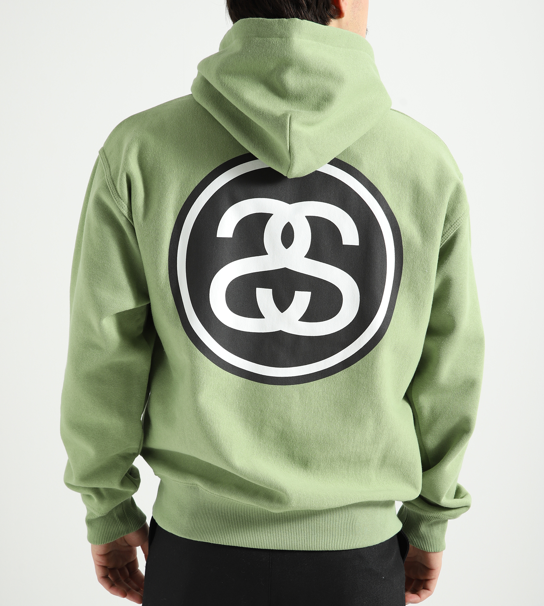 Stussy Ss-link Link Hoodie Moss - Baskèts Stores Amsterdam