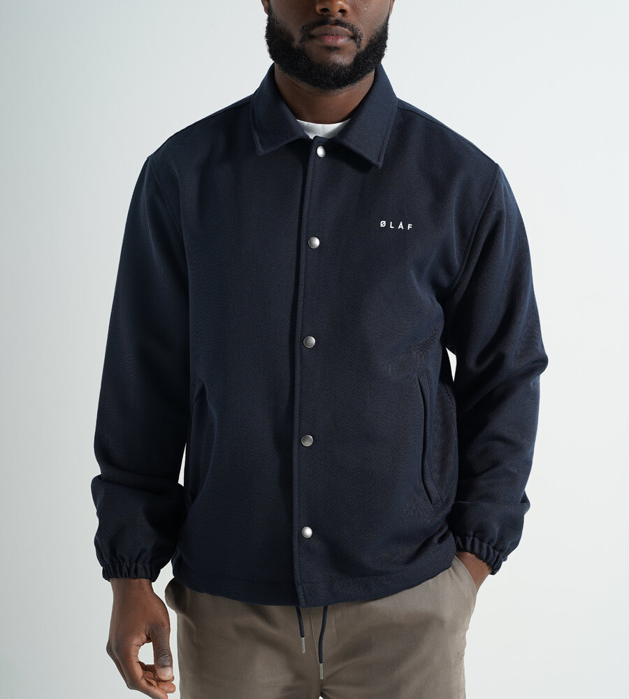 Coach Jacket - Navy – ØLÅF