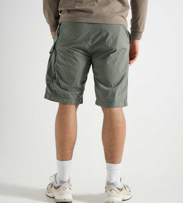 C.P. Company – Twill Stretch Utility Shorts Total Eclipse Blue