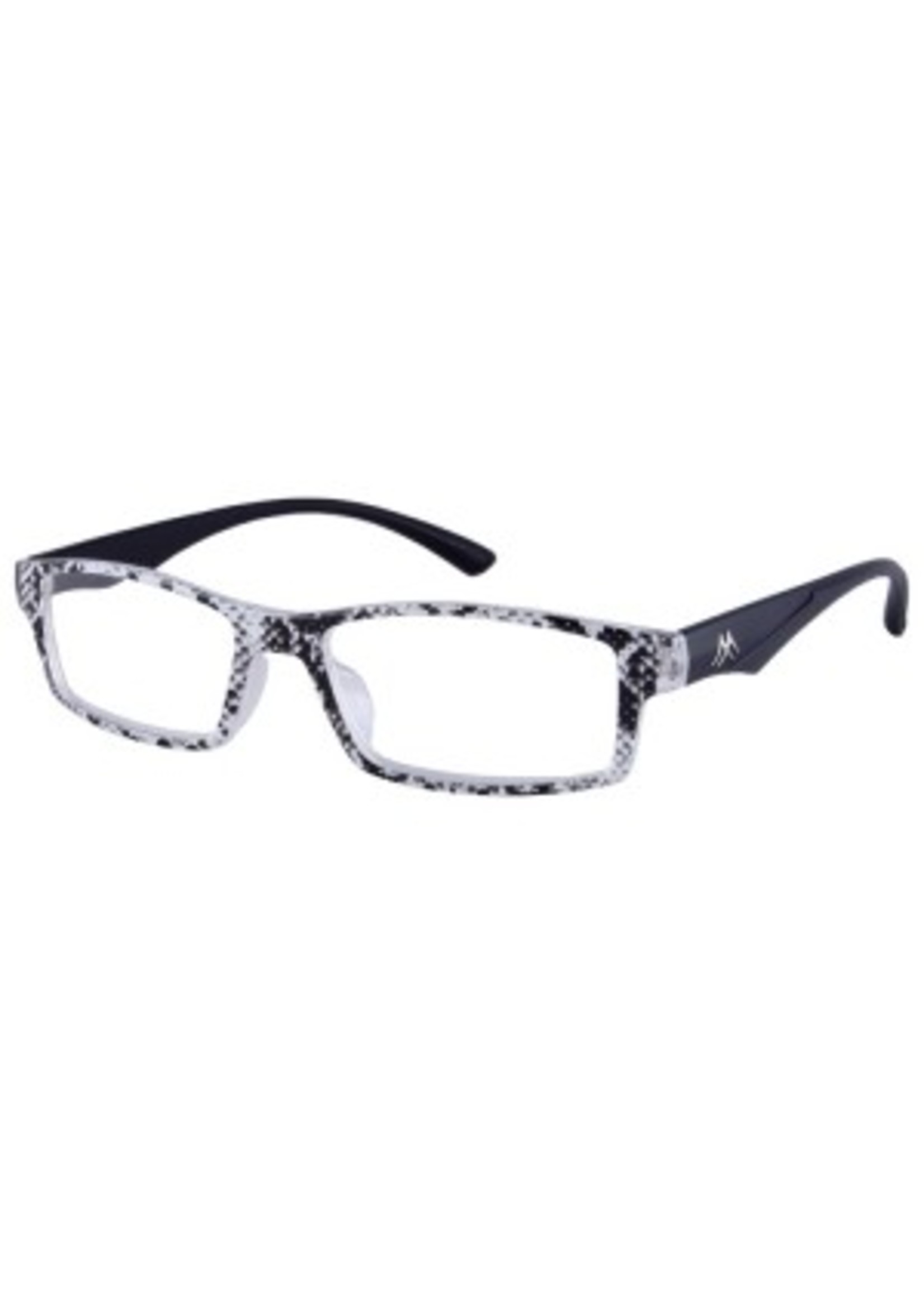 Wijzigingen van Anzai Helm Stijlvolle dames leesbril in zwart, grijs en wit - De Leesbrilwinkel
