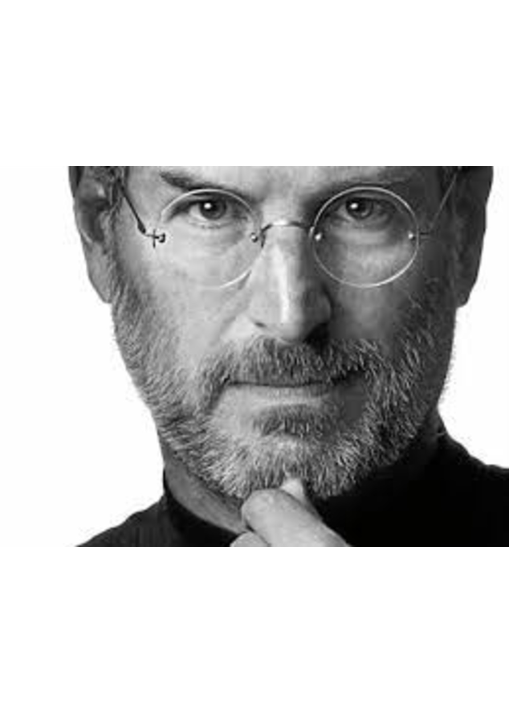 Leesbril Steve Jobs, rond, randloos en tijdloos