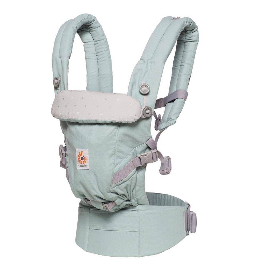 Ergobaby Ergobaby Babydraagzak 3P Adapt - Frosted Mint Ergobaby Ergobaby Babydraagzak 3P Adapt - Frosted Mint