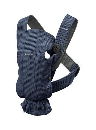 BABYBJÖRN BABYBJÖRN Draagzak Mini "Dark Blue Mesh" BABYBJÖRN BABYBJÖRN Draagzak Mini "Dark Blue Mesh"
