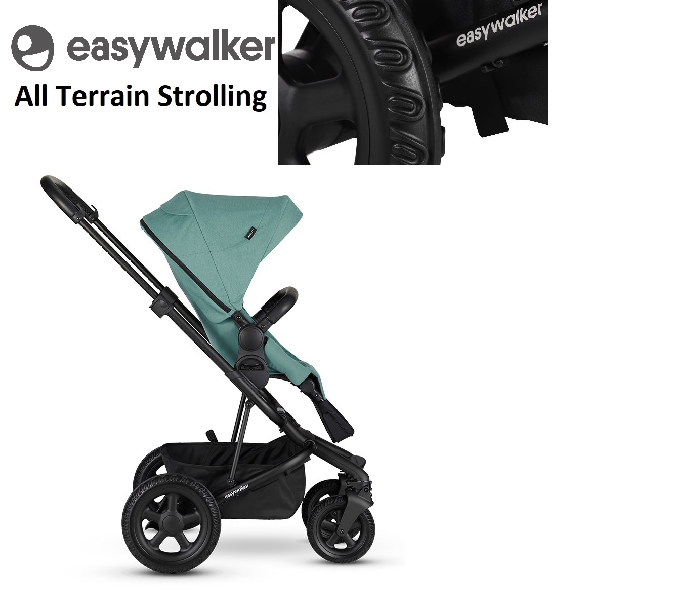 Easywalker Easywalker Harvey² All Terrain - Coral Green Easywalker Easywalker Harvey² All Terrain - Coral Green