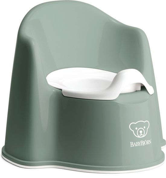 BABYBJÖRN BABYBJÖRN Plaspotje Zetel Diepgroen/Wit BABYBJÖRN BABYBJÖRN Plaspotje Zetel Diepgroen/Wit