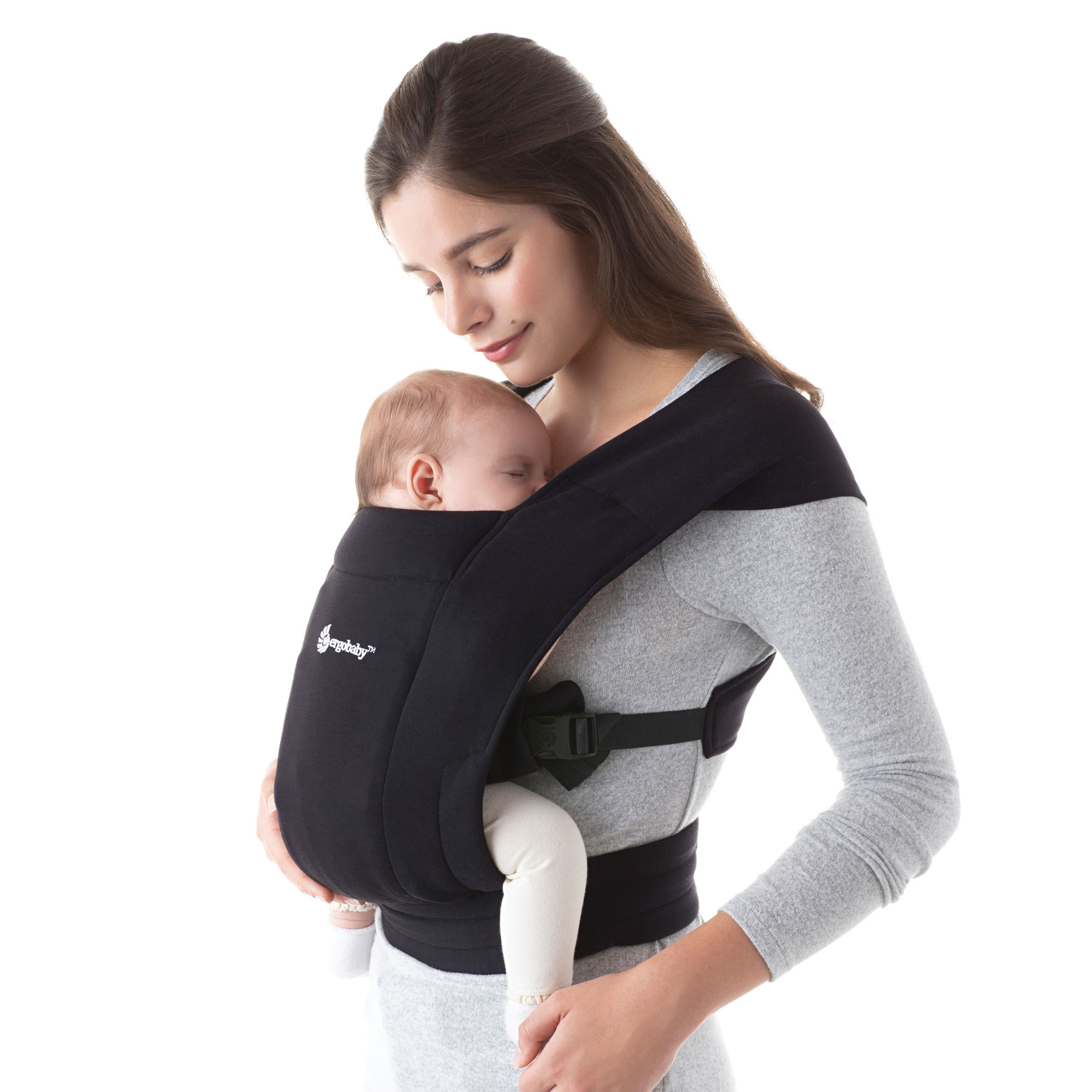 Ergobaby Ergobaby Babydraagzak Embrace Pure Black Ergobaby Ergobaby Babydraagzak Embrace Pure Black